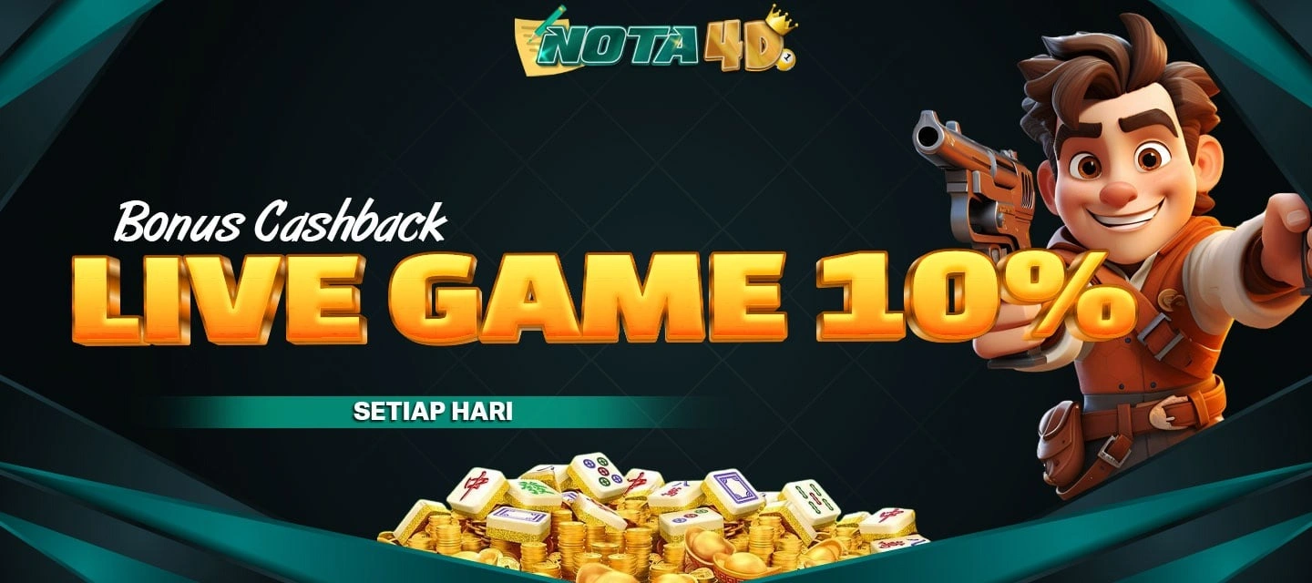 CASHBACK LIVEGAME 10%